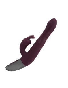 NMC 8.5 INCH SILICONE RECHARGEABLE VIBRATOR RUBINE RED 2