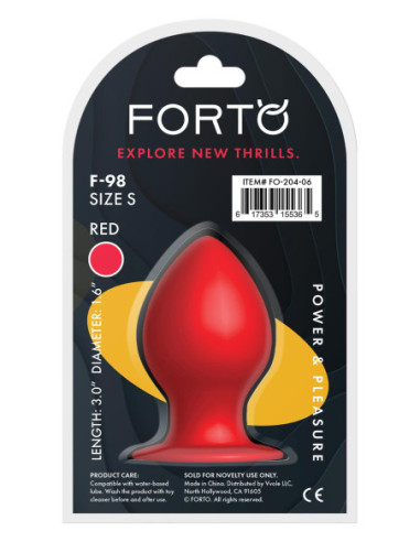 FORTO F-98 CONE SMALL RED