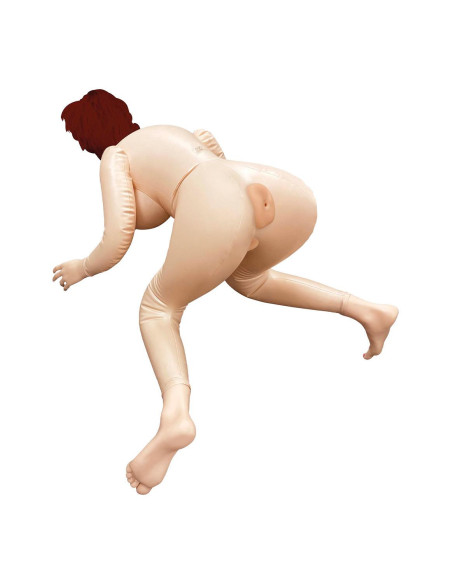 NMC 104CM PVC INFLATABLE SITTING DOLL WITH ASIAN FACE