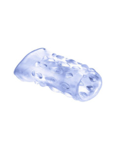 NMC 3 INCH TPE TRANSPARENT PENIS ENHANCER WITH BALL STRAP 2