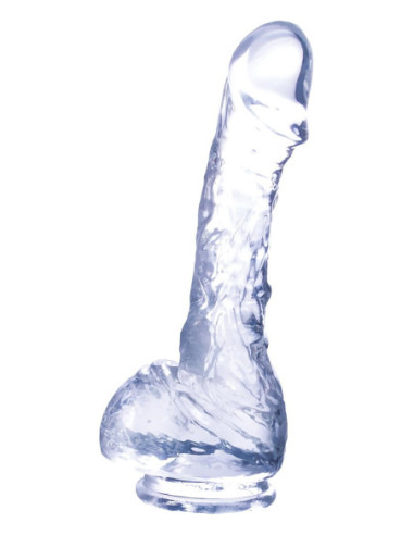 NMC 7 INCH REALISTIC DILDO WITH SUCTION CUP CLEAR