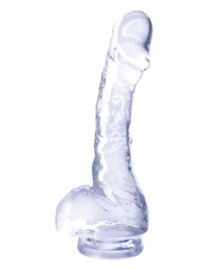 NMC 4 INCH REALISTIC MINI  DILDO WITH SUCTION CUP CLEAR