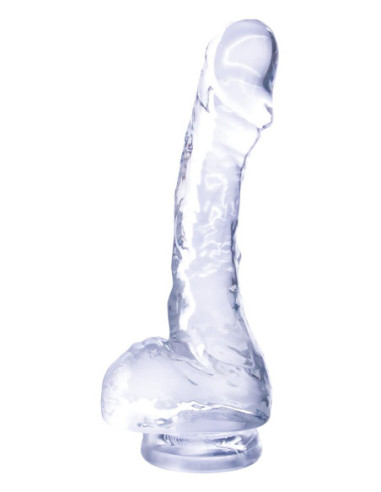 NMC 4 INCH REALISTIC MINI  DILDO WITH SUCTION CUP CLEAR