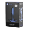 B-VIBE SNUG PLUG 1 VIOLET