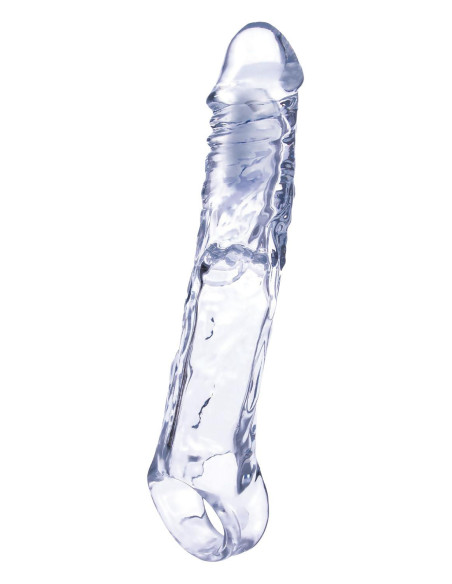 NMC 7.5 INCH TPE EXTENSION SLEEVE WITH 10 FUNCTION SPEED BULLET