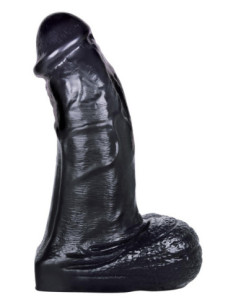 NMC 10.5 INCH PVC GIANT DILDO BLACK