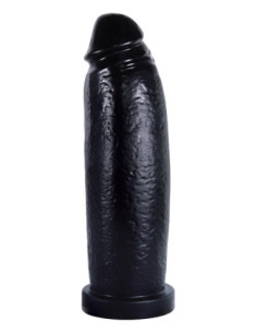 NMC 11.5 INCH PVC GIANT DILDO BLACK