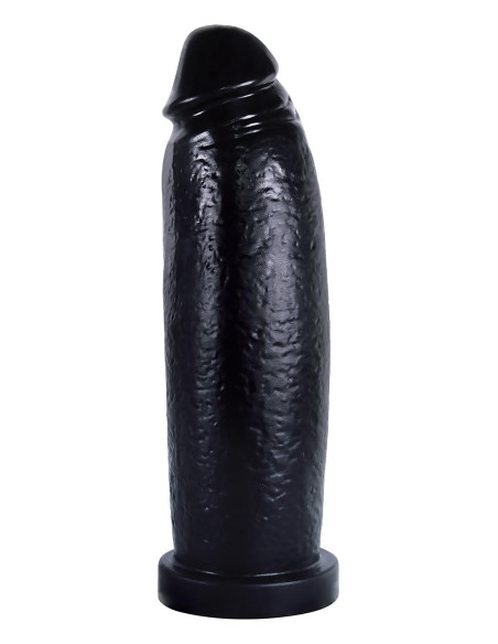 NMC 9.5 INCH PVC GIANT DILDO BLACK