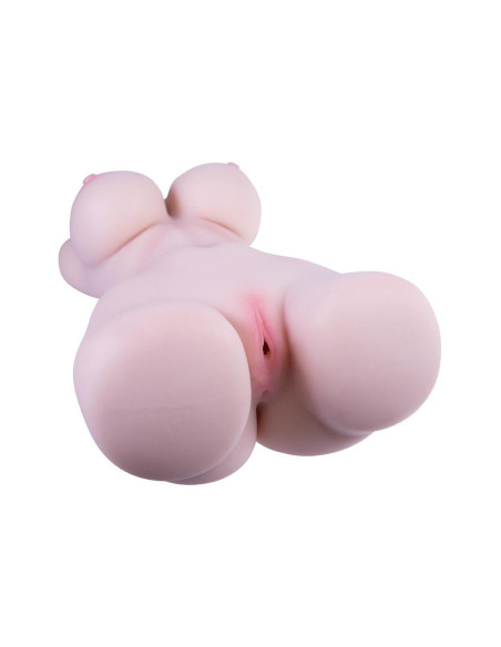 NMC 9 INCH SILICONE LIFE LIKE MASTURBATOR WITH NODULED TUNNEL FLESH