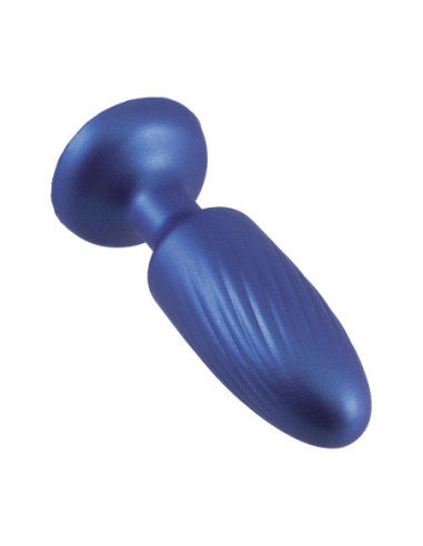 NMC 3.5 INCHSILICONE ANAL PLUG METALLIC BLUE