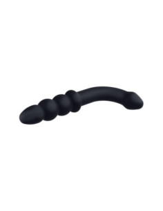 NMC 6.5 INCH SILICONE DOUBLE HEADED PLUG BLACK 2