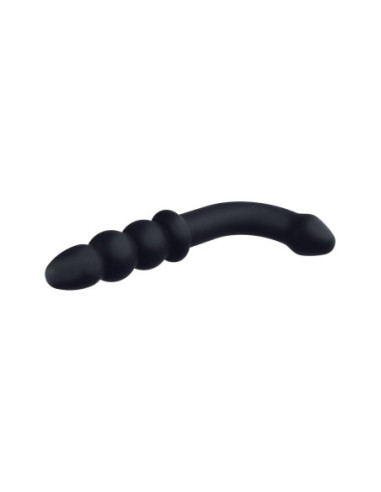 NMC 6.5 INCH SILICONE DOUBLE HEADED PLUG BLACK
