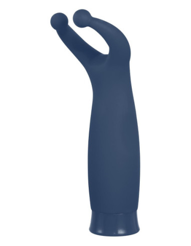 NMC 5 INCH RECHARGEABLE SILICONE 10 FUNCTIONS SPEED VIBRATOR BLUE