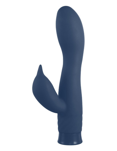 NMC 6.5 INCH RECHARGEABLE SILICONE 10 FUNCTIONS SPEED VIBRATOR BLUE