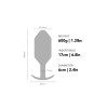 B-VIBE SNUG PLUG 7 BLACK