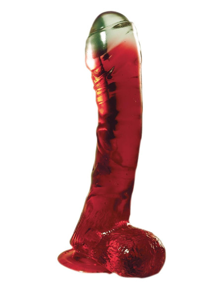 LAZY BUTTCOCK 6.5 RED DONG