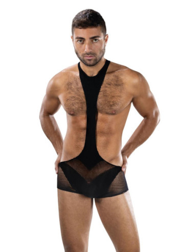 ENVY STEALTH SLING BODYSUIT BLACK, OS