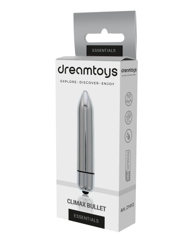 ESSENTIALS 10-SPEED CLIMAX BULLET SILVER