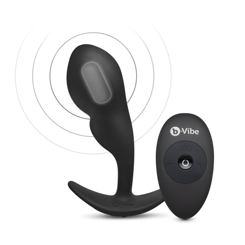 B-VIBE REMOTE CONTROL P-SPOT SNUG PLUG 145GR BLACK