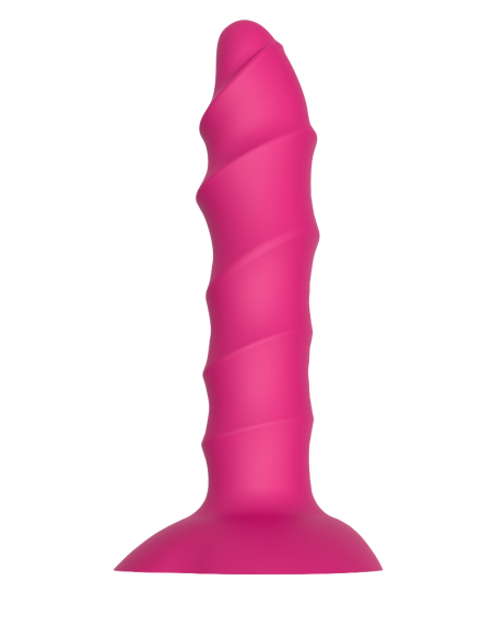 ESSENTIALS TWISTED PLUG WITH SUCTION CUP