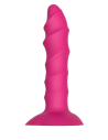 ESSENTIALS TWISTED PLUG WITH SUCTION CUP