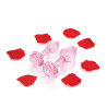 B-VIBE PINK ROSES GLASS BUTT PLUG TRAINING SET