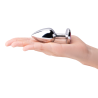 B-VIBE JEWEL HEART METAL BUTT PLUG TRAINING SET