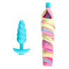 B-VIBE UNICORN PLUG WITH RAINBOW TAIL