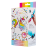 B-VIBE UNICORN PLUG WITH RAINBOW TAIL