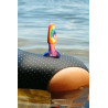 B-VIBE PEACE AND LOVE TIE DYE RIMMING PLUG