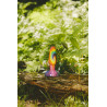 B-VIBE PEACE AND LOVE TIE DYE RIMMING PLUG