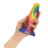 B-VIBE PEACE AND LOVE TIE DYE RIMMING PLUG