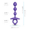 B-VIBE ZIP SILICONE ANAL BEADS