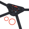 B-VIBE BEGINNERS STRAP-ON HARNESS SET WITH 5 INCH SILICONE DILDO PEG