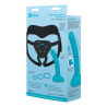 B-VIBE EVERY BODY STRAP-ON HARNESS SET WITH 6 INCH SILICONE DILDO PEG