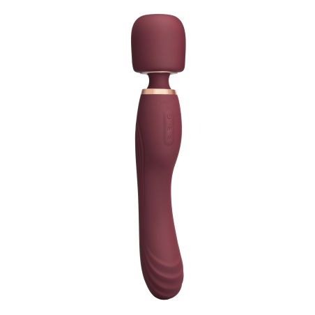LE WAND FLAT TOP FUSION G 2-IN1 DOUBLE ENDED WAND VIBRATOR