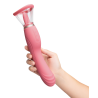 LE WAND LICK 3-1 DOUBLE ENDED VIBE WITH LICKING TONGUE STIMULATOR