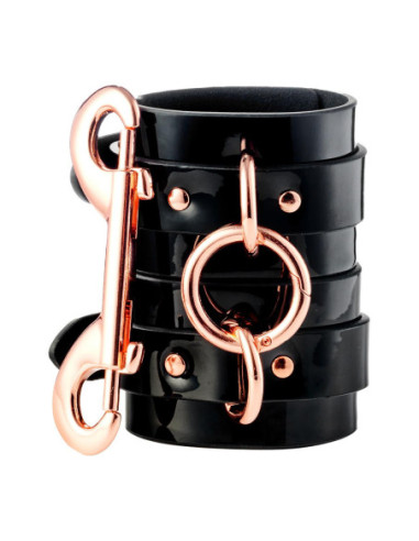 KINKY DIVA WRIST CUFFS BLACK