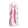 LE WAND LICK 3-1 DOUBLE ENDED VIBE WITH LICKING TONGUE STIMULATOR