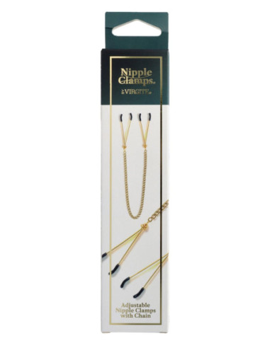 VIRGITE NIPPLE CLAMPS WITH CHAIN
