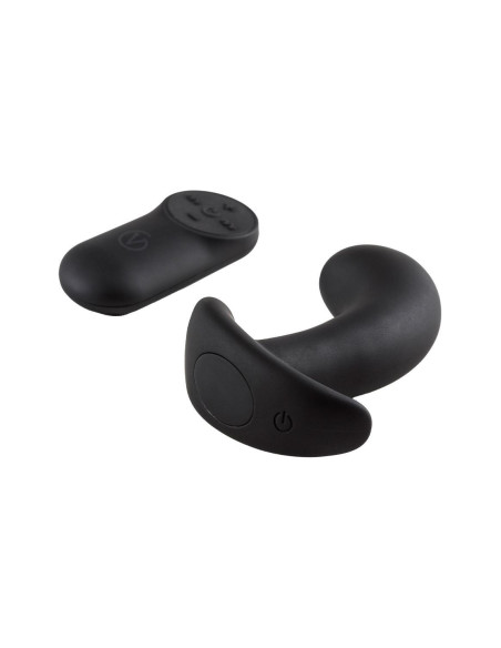 VIRGITE  PROSTATIC VIBRATOR WITH REMOTE CONTROL BLACK