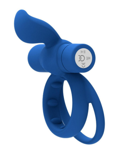 FORTO POINTER VIBRATING COCKRING BLUE
