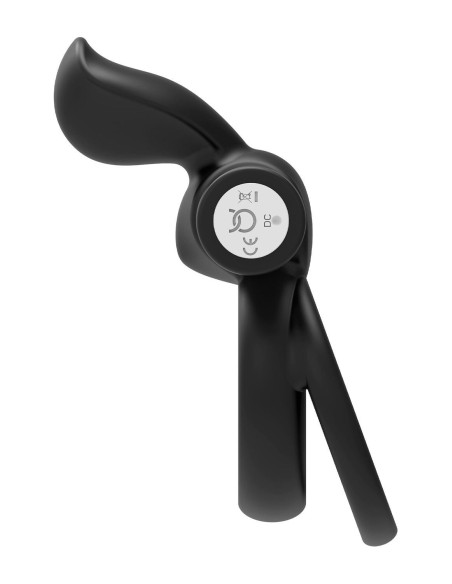 FORTO POINTER VIBRATING COCKRING BLACK