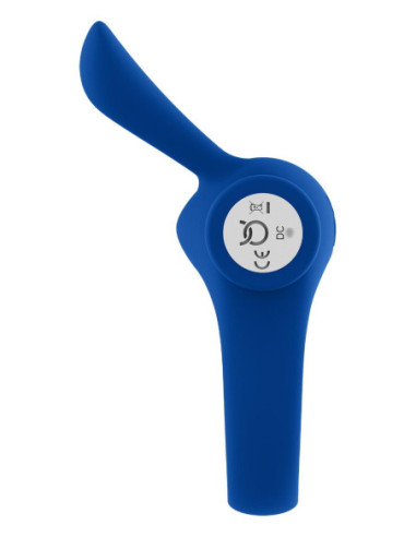 FORTO BUNNY VIBRATING COCKRING BLUE