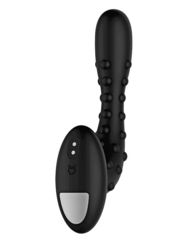 FORTO STUDDED PRO VIBRATING MASSAGER BLACK