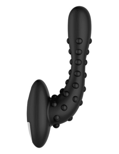FORTO STUDDED PRO VIBRATING MASSAGER BLACK