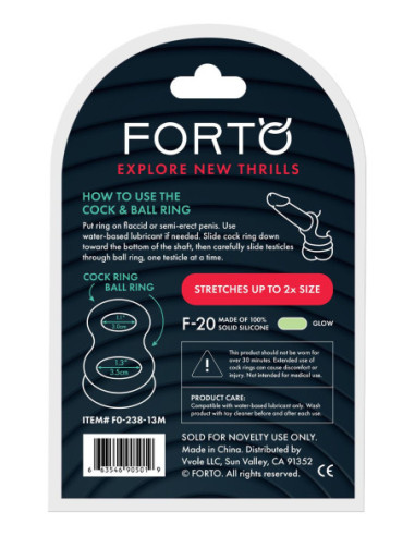 FORTO F-20 BALLS STRETCHER MEDIUM GLOW
