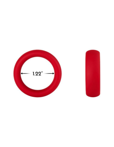 FORTO F-64 40MM RING WIDE SMALL RED