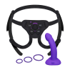 B-VIBE VIBRATING CURVED STRAP-ON KIT