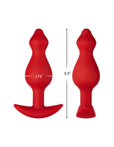 FORTO F-78 POINTEE PLUG LARGE RED